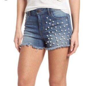 STS Blue Peal Embellished Jean shorts